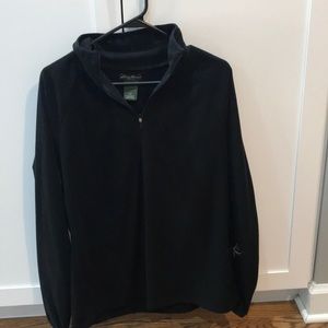 Eddie Bauer Black Half Zip